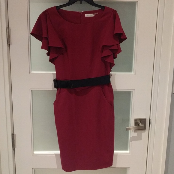 👠👠Beautiful dress by Calvin Klein 👠🍀 - Picture 1 of 8